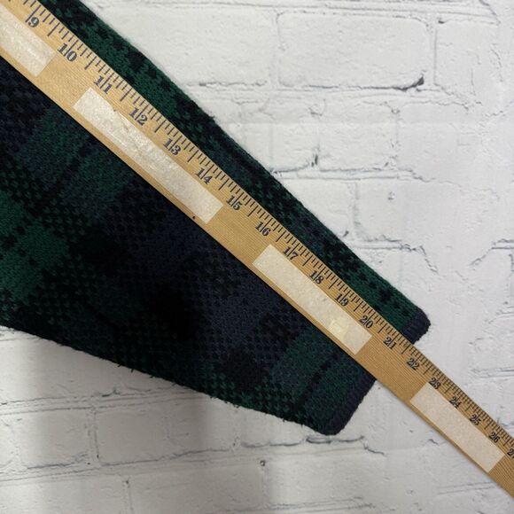 Cardigan RL Christmas Women XL Chore Plaid Tartan Dark Academia Holiday Sweater - Picture 11 of 11